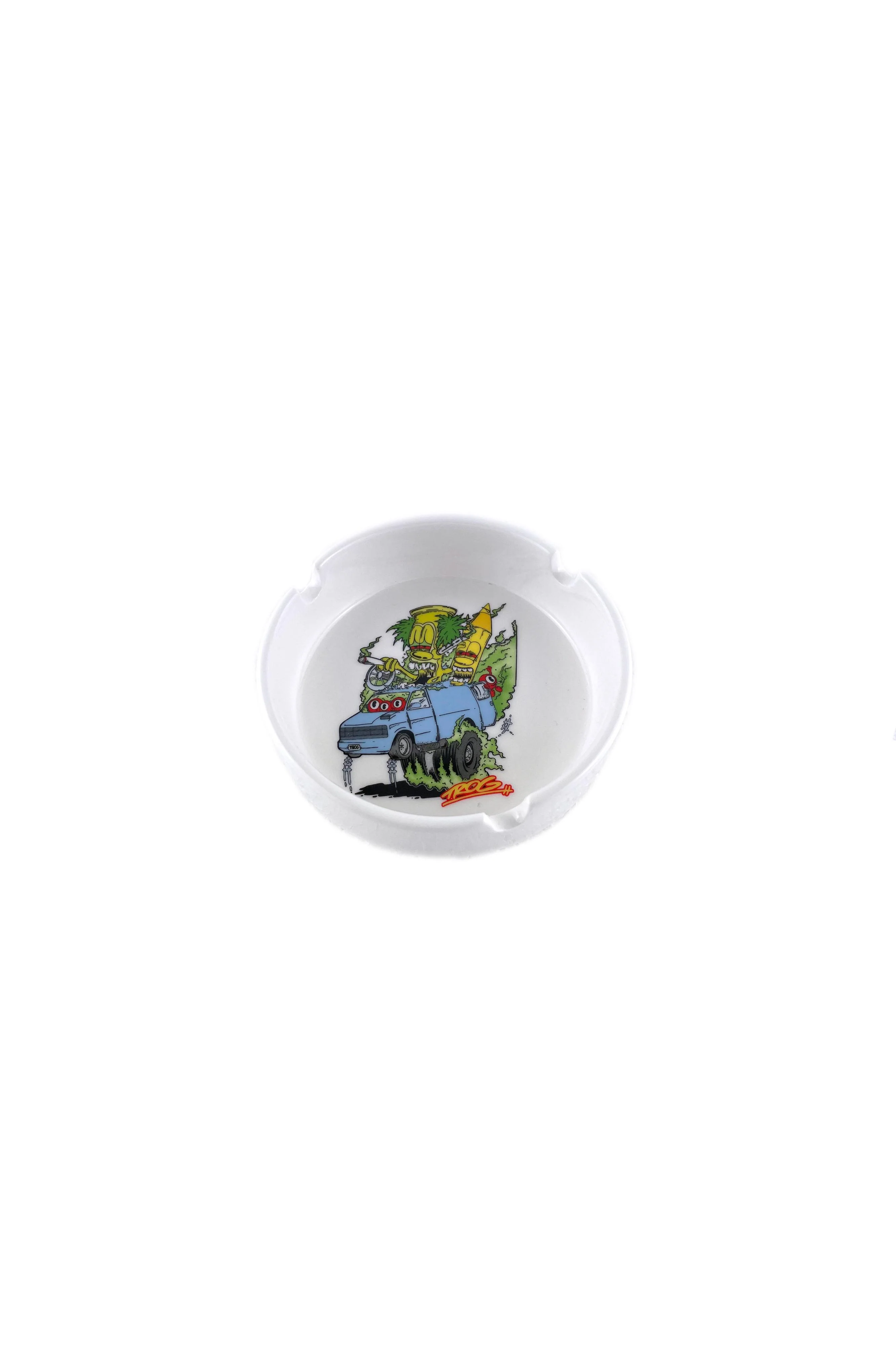 ASHTRAY - TROG CERAMIC ROUND - Image 3