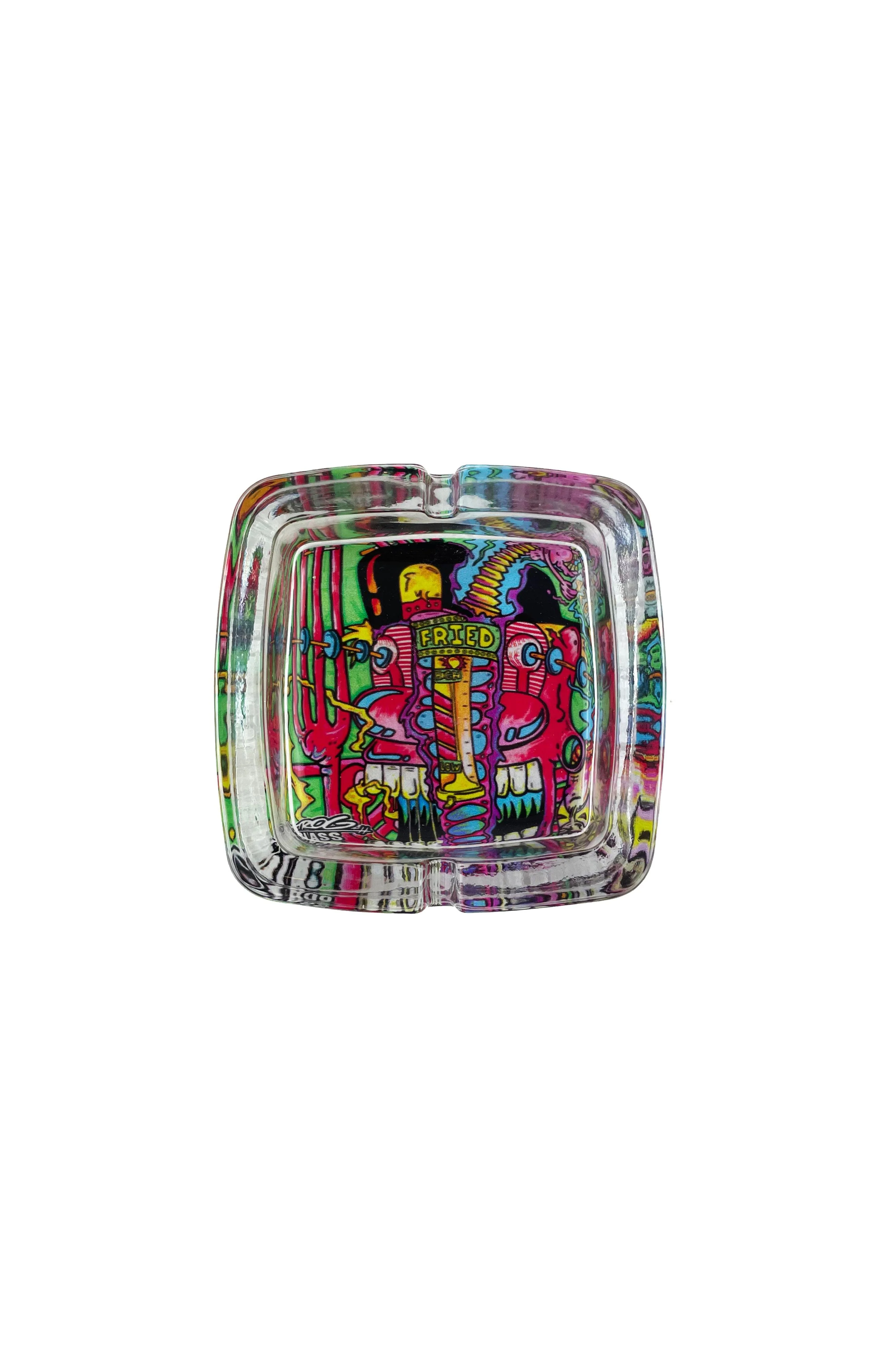 ASHTRAY - TROG GLASS SQUARE - Image 4