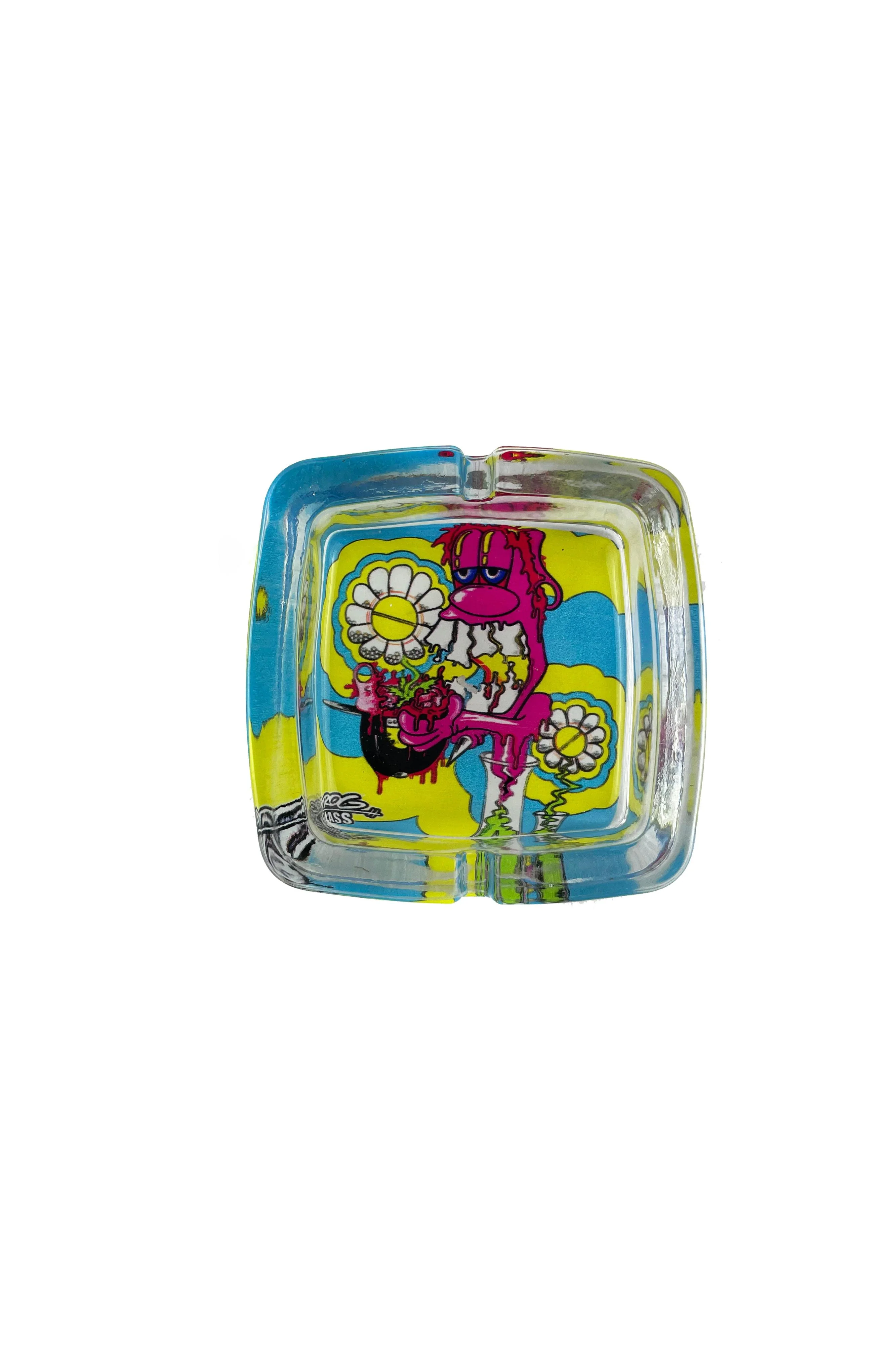 ASHTRAY - TROG GLASS SQUARE - Image 5