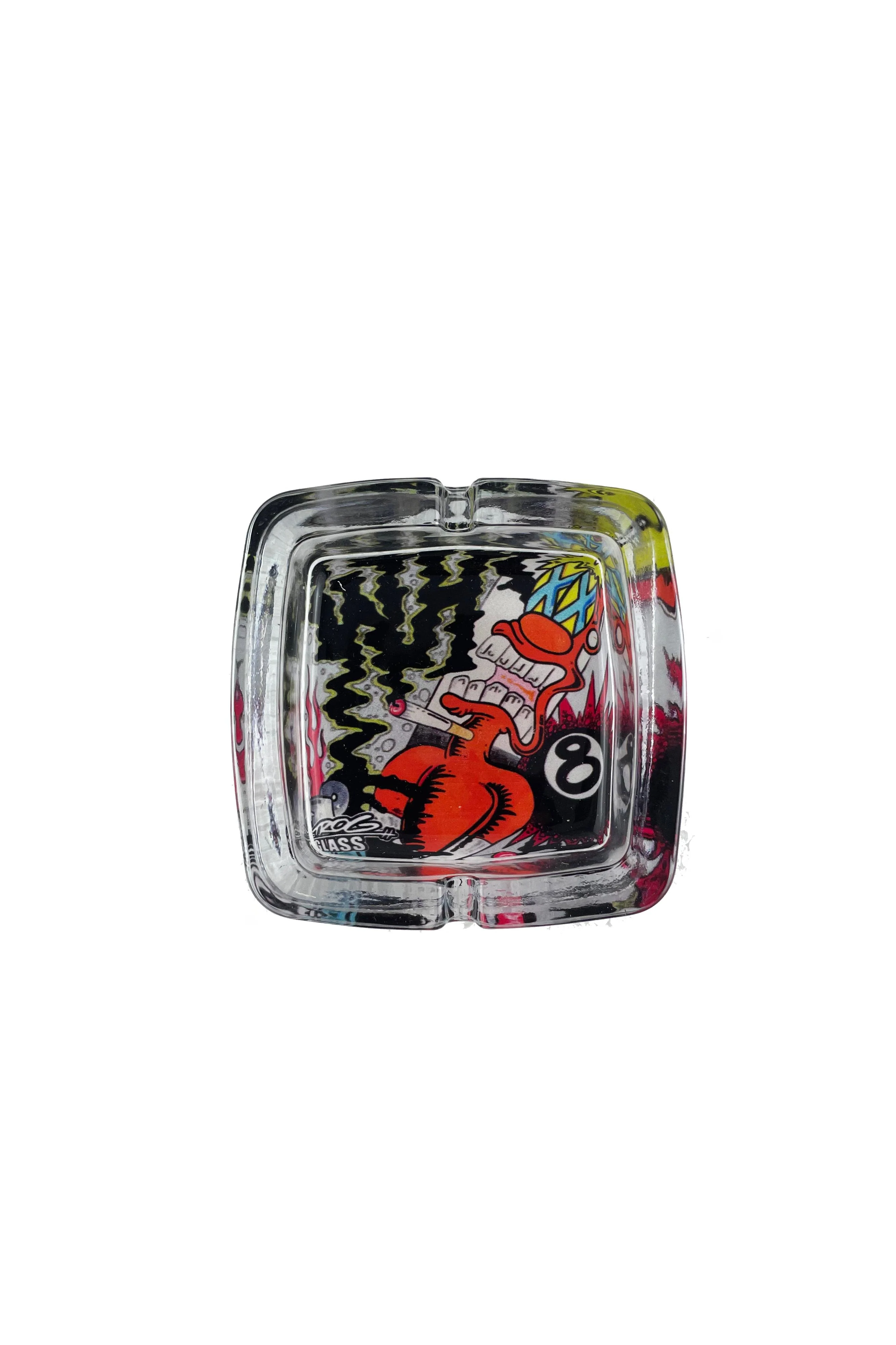 ASHTRAY - TROG GLASS SQUARE - Image 6