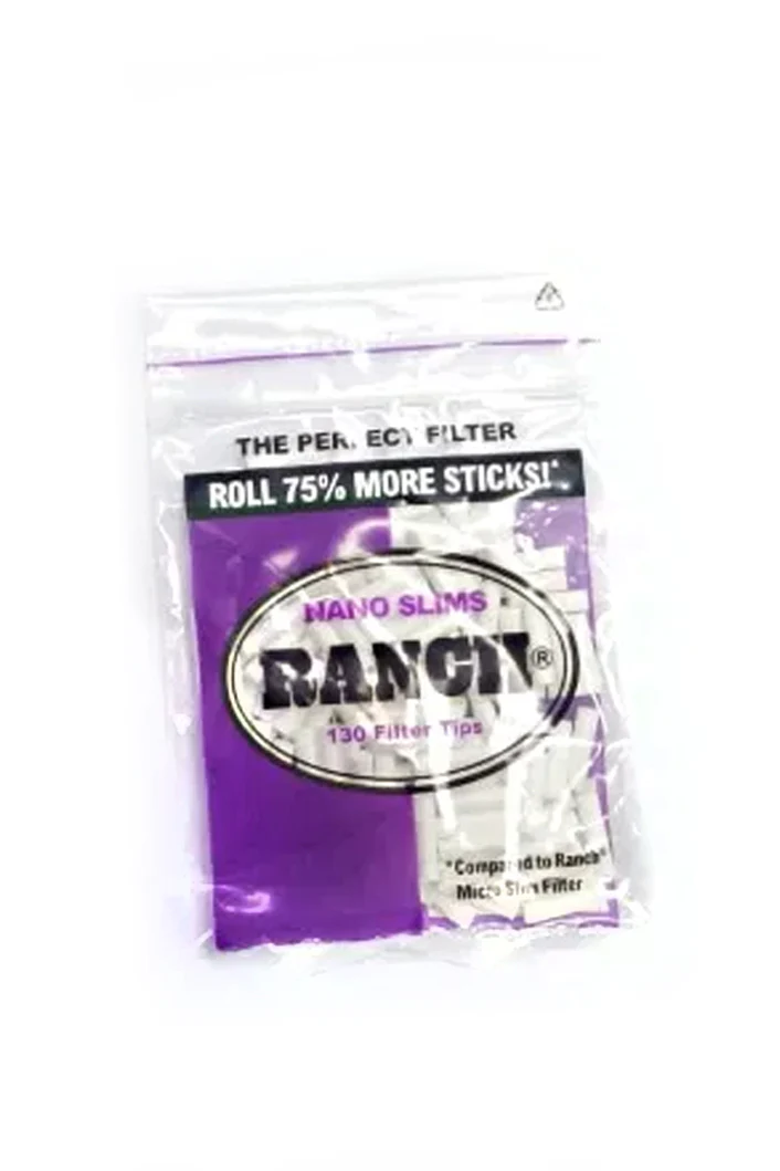 FILTER TIPS - RANCH NANO SLIM PURPLE