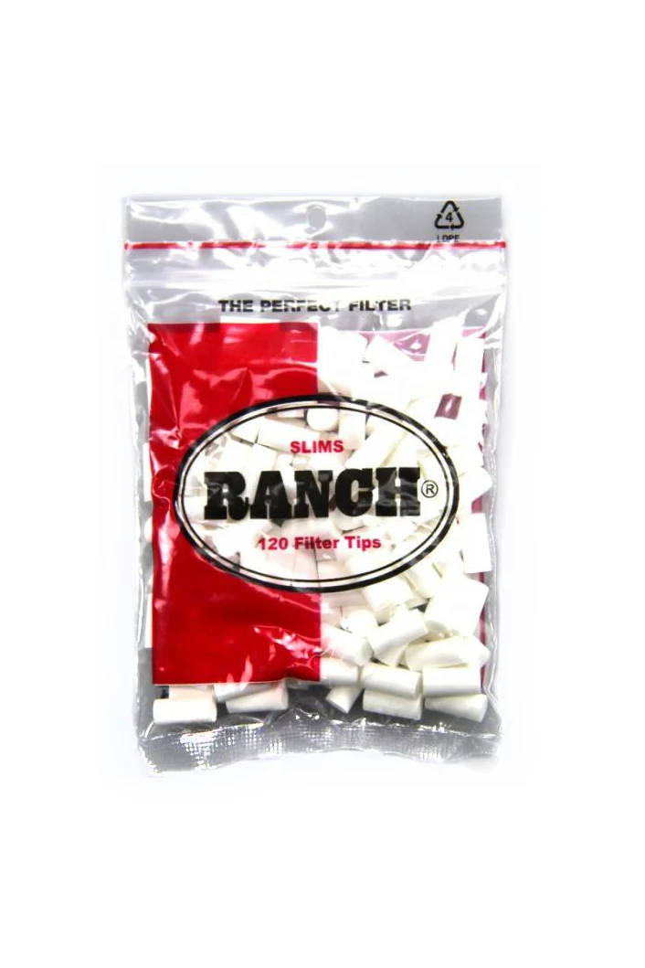 FILTER TIPS - RANCH SLIM RED 180pk