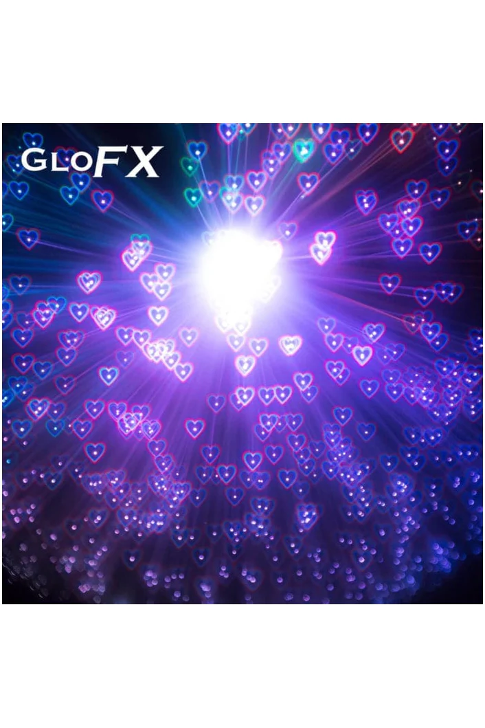 GLASSES - DIFFRACTION HEART EFFECT CLEAR - Image 2