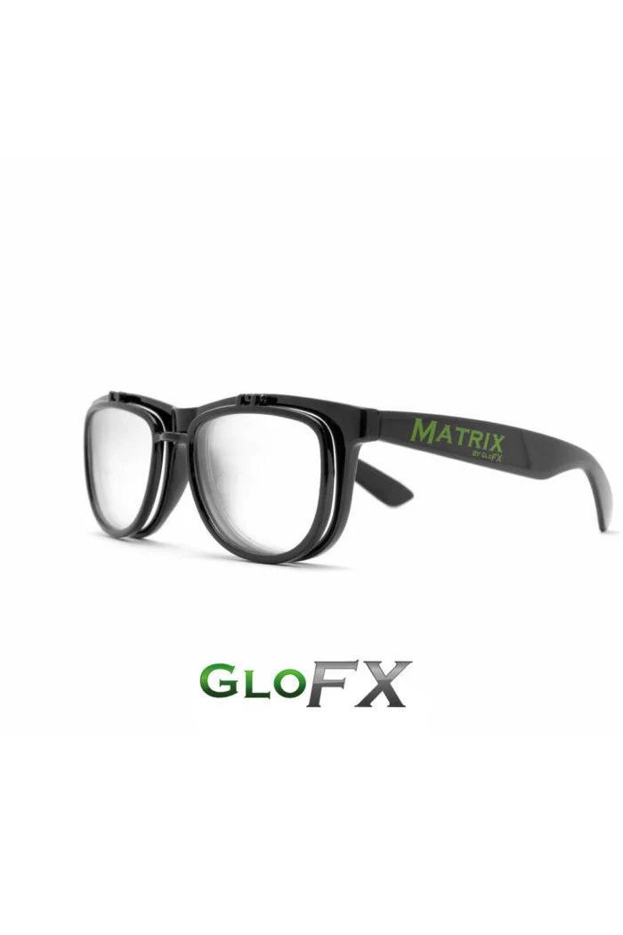 GLASSES - DIFFRACTION FLIP UP MATRIX BLACK - Image 3