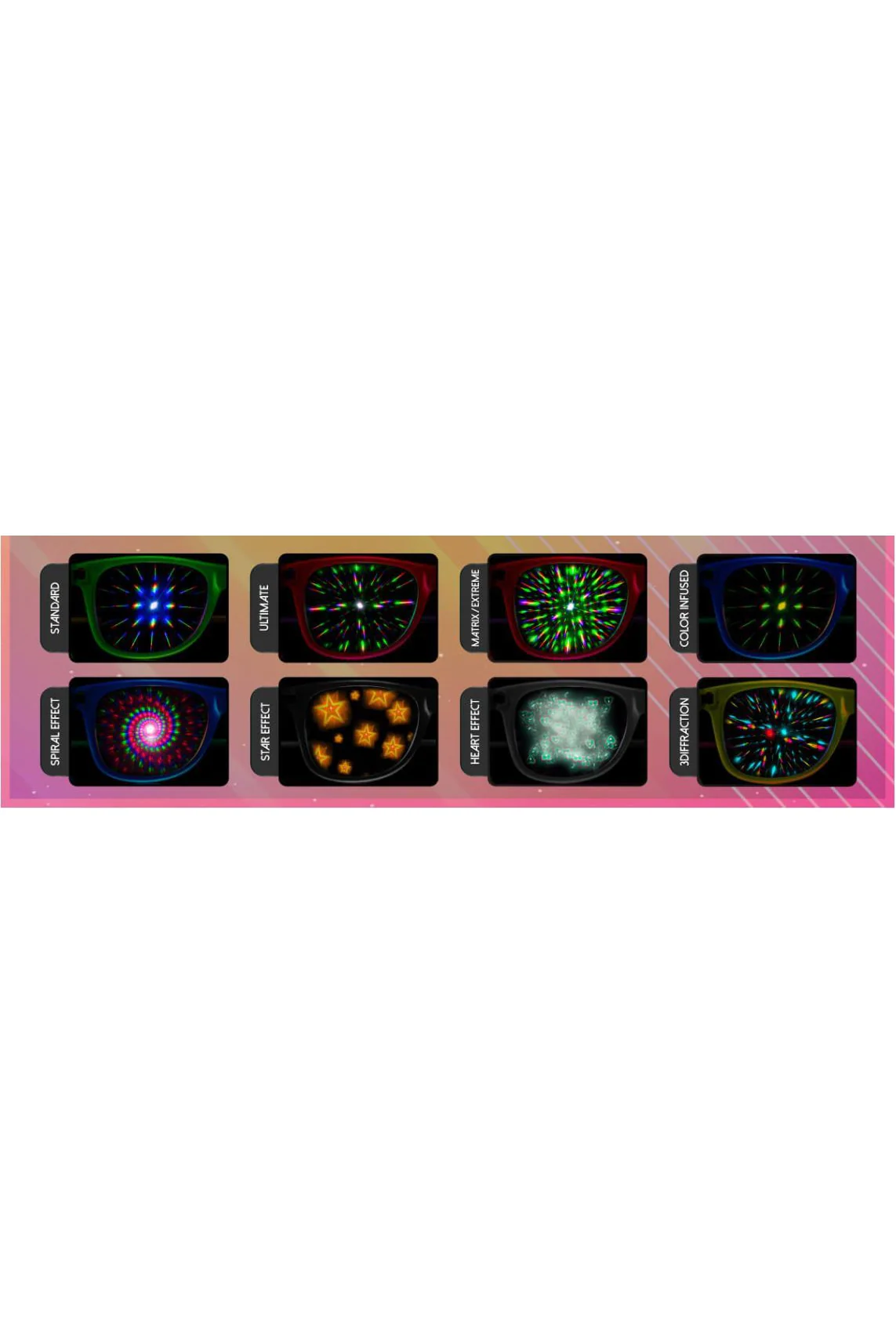 GLASSES - DIFFRACTION FLIP UP MATRIX BLACK - Image 4