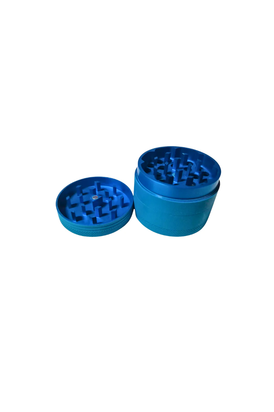 GRINDER - 4 PART SOFT LIGHT BLUE 50mm - Image 2