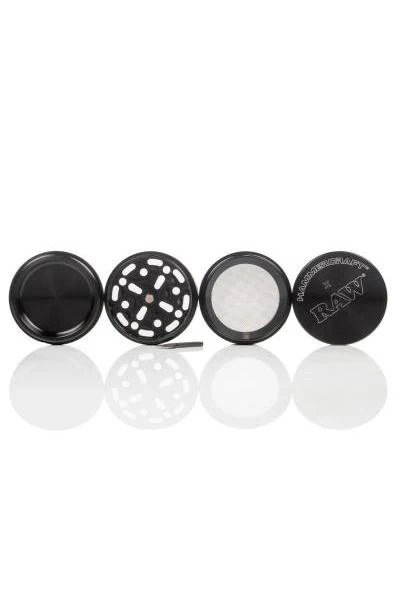 GRINDER - RAW HAMMERCRAFT 55MM/63MM 4 PART BLACK - Image 2
