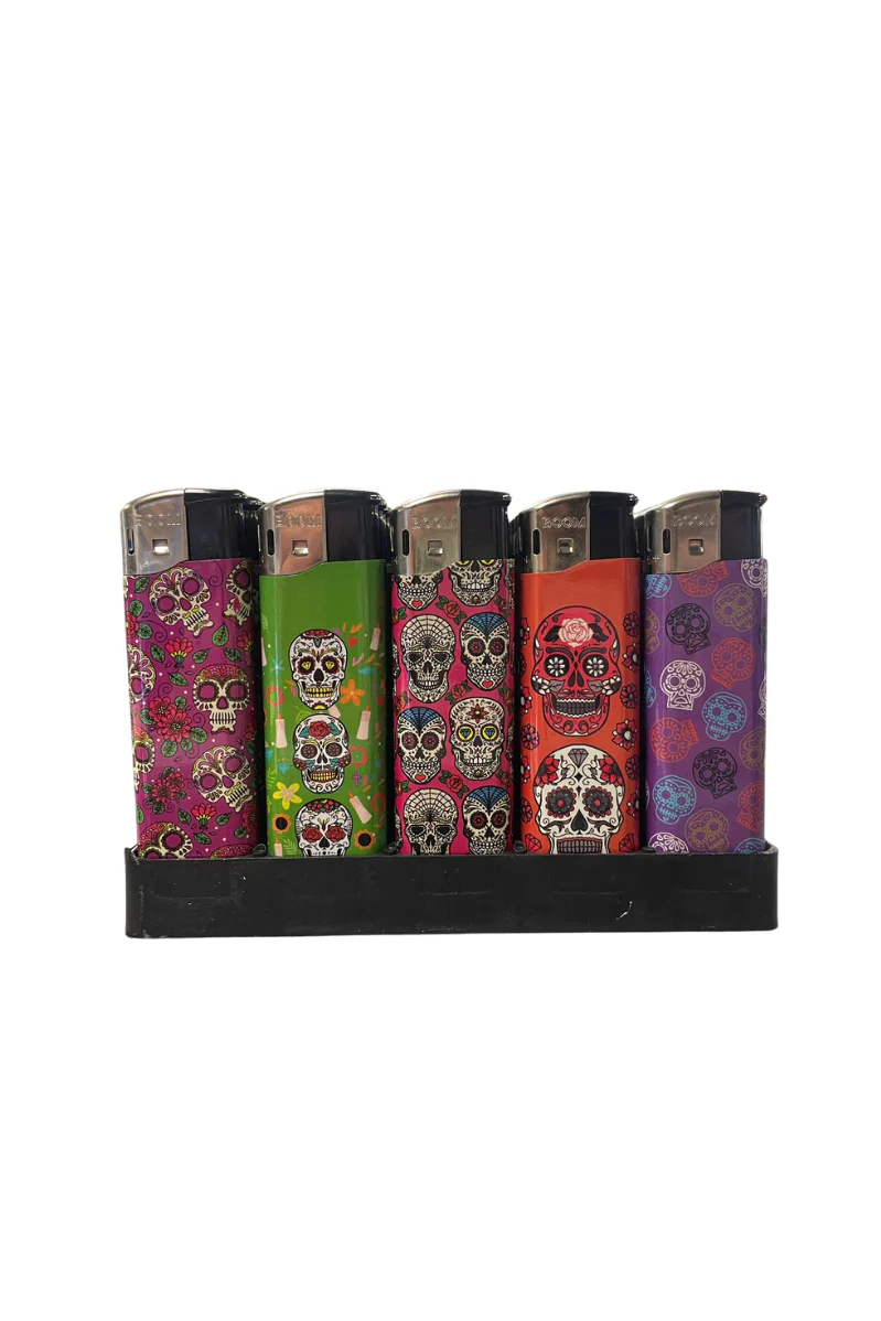 LIGHTER - LIG162A SKULL