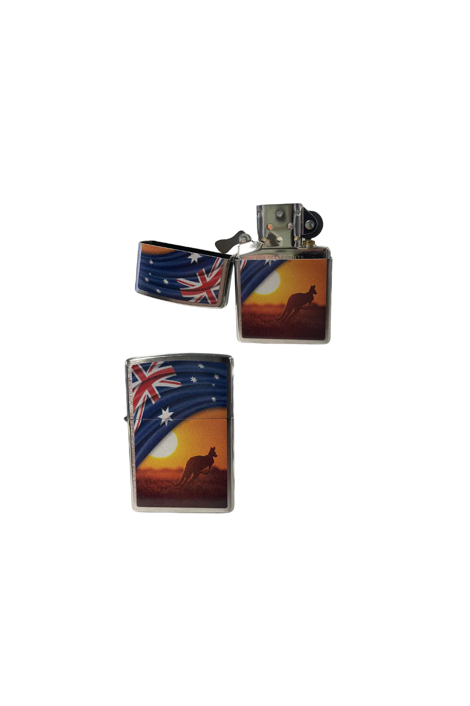 LIGHTER - ZIPPO FLAG & SUNSET