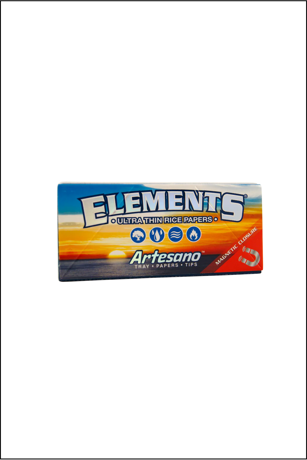 PAPERS - ELEMENTS KS W/TIPS TRAY