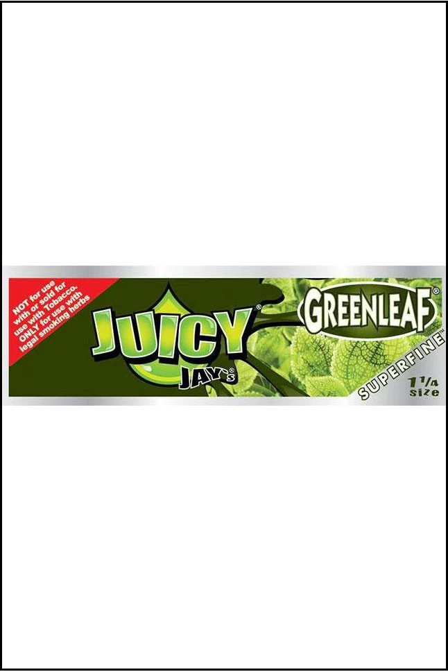 PAPERS - JJ 1 1/4 SIZE XTRA FINE GREENLEAF