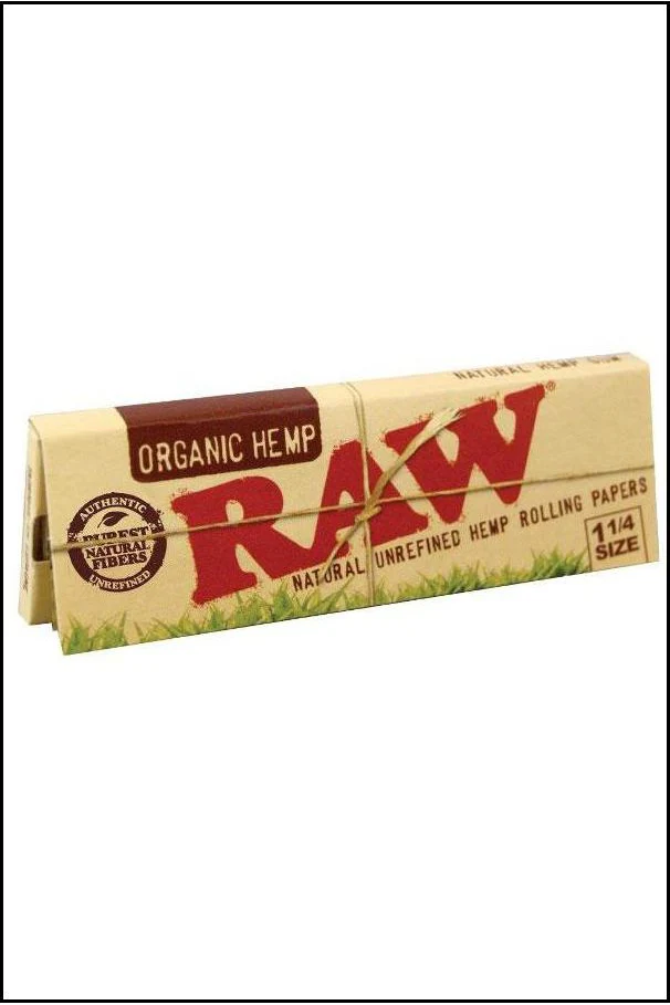 PAPERS - RAW ORGANIC HEMP 1 1/4