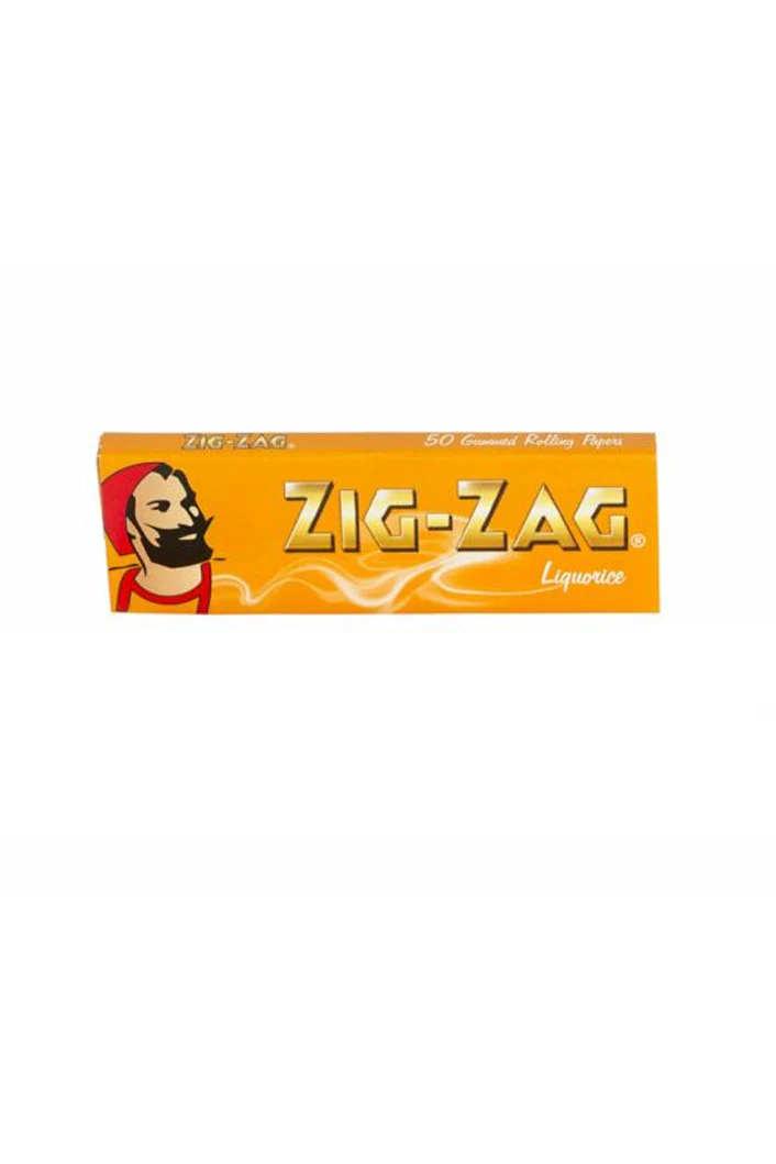 PAPERS - ZIGZAG LIQUORICE SINGLE WIDE