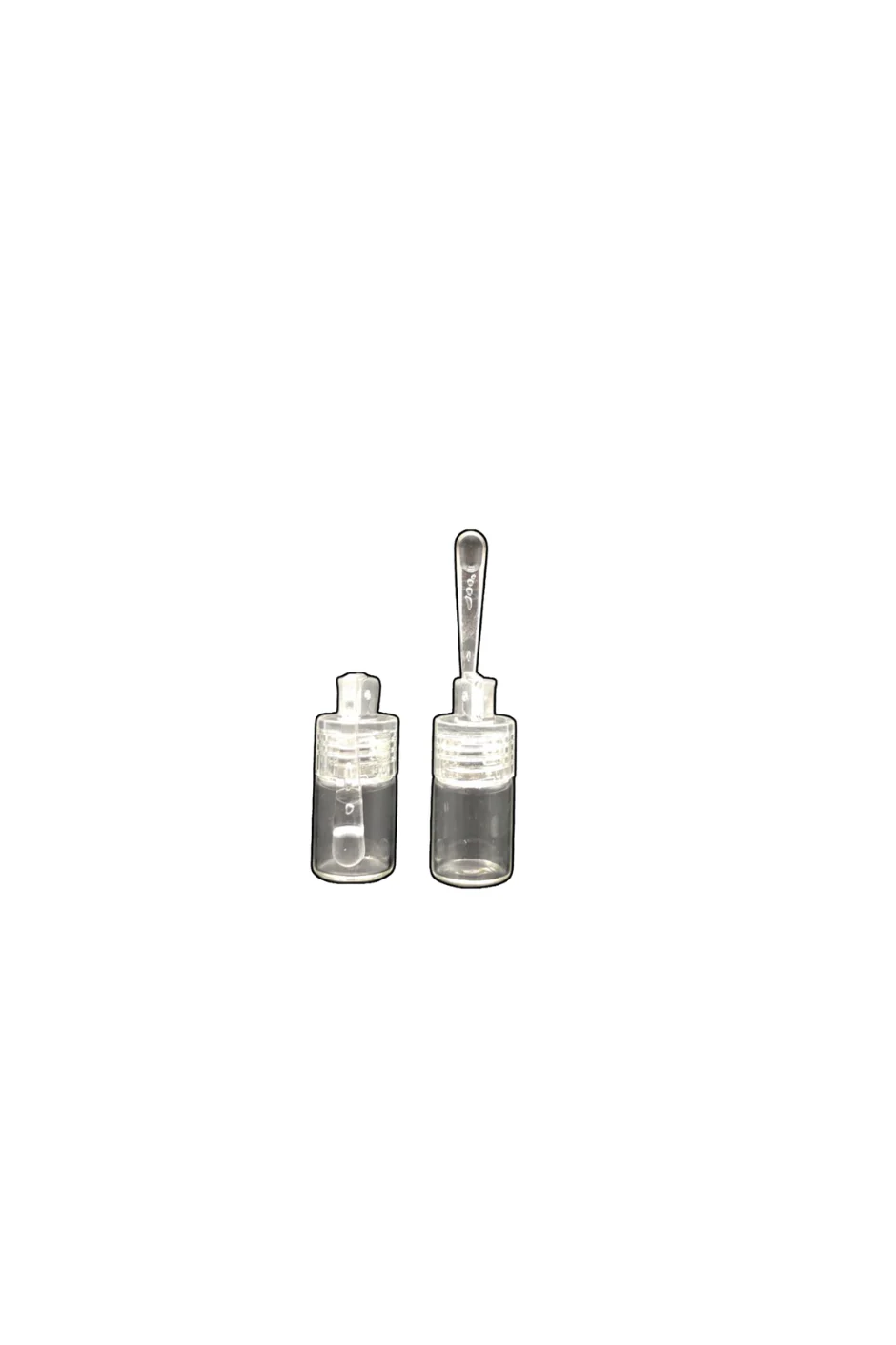 SNUFF - SB VIAL & PLASTIC LID FLIP SPOON YH250-36mm