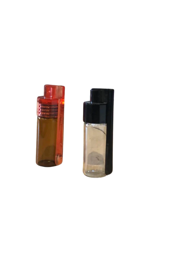 SNUFF - SB VIAL & PLASTIC LID FLIP SPOON YH250-51mm