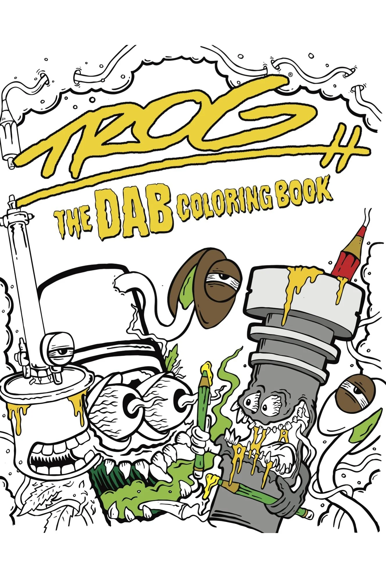 BOOK - TROG DAB COLOURING